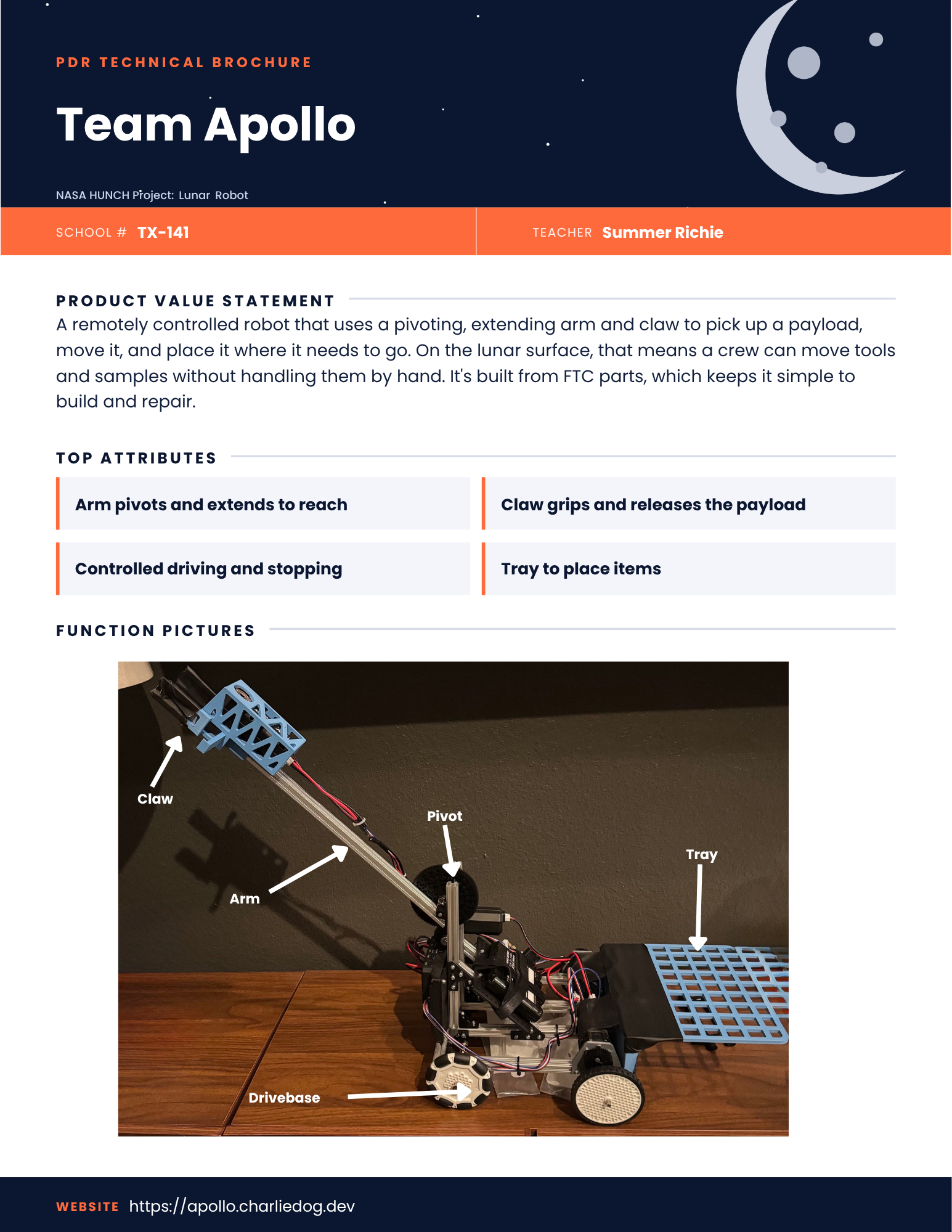 Technical brochure page 1